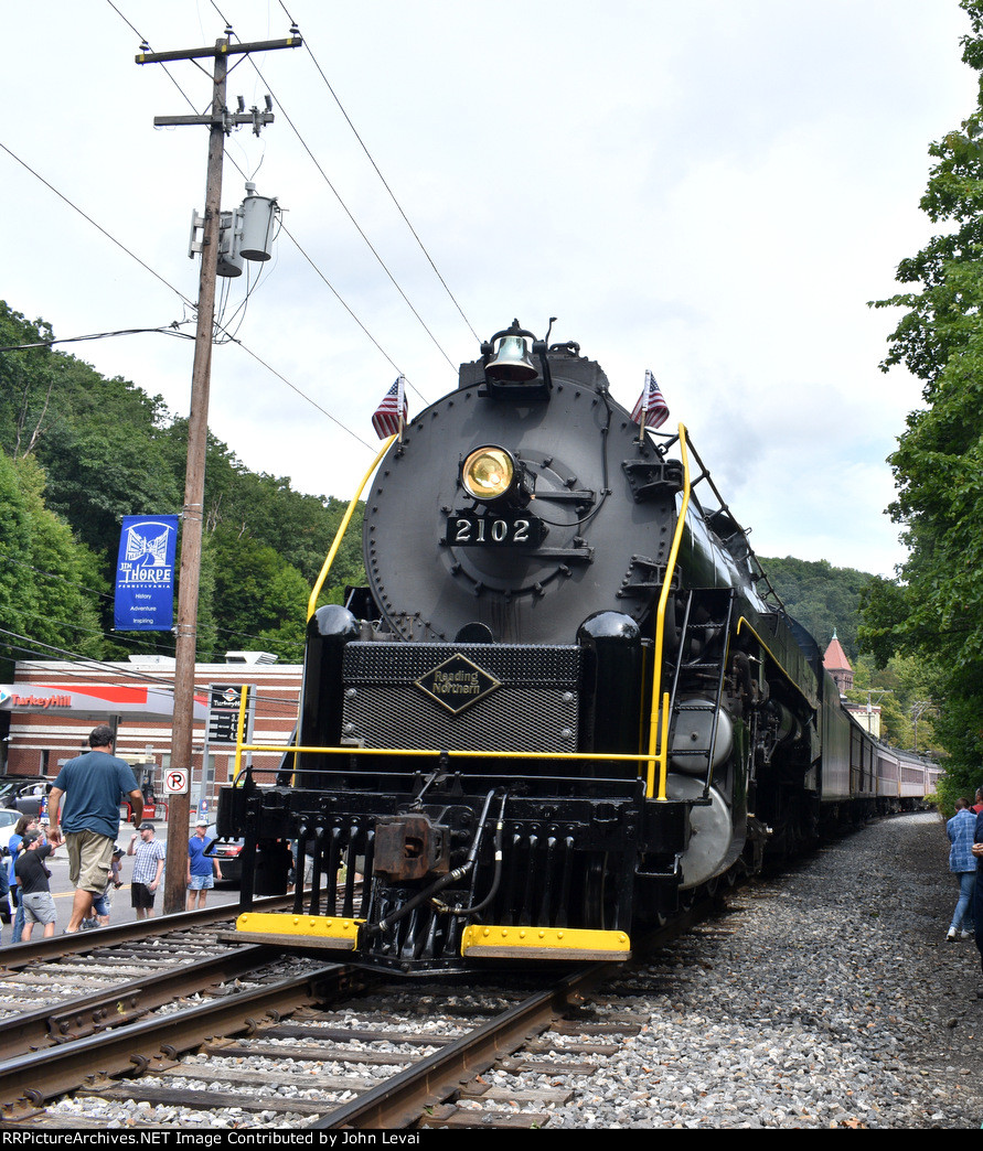 RBM&N 2102 Steam Excursion